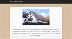 Desktop Screenshot of fischerhaus-leimersheim.de